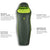 Nemo Tempo 35 Sleeping Bag Sapling/Dark Timber