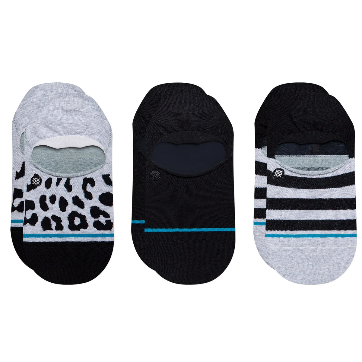 Stance Leopard 3-Pack Socks - Unisex Multi