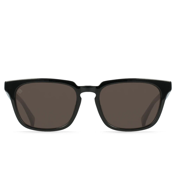 RAEN Hirsch Sunglasses Crystal Black/Smoke Brown Polarized