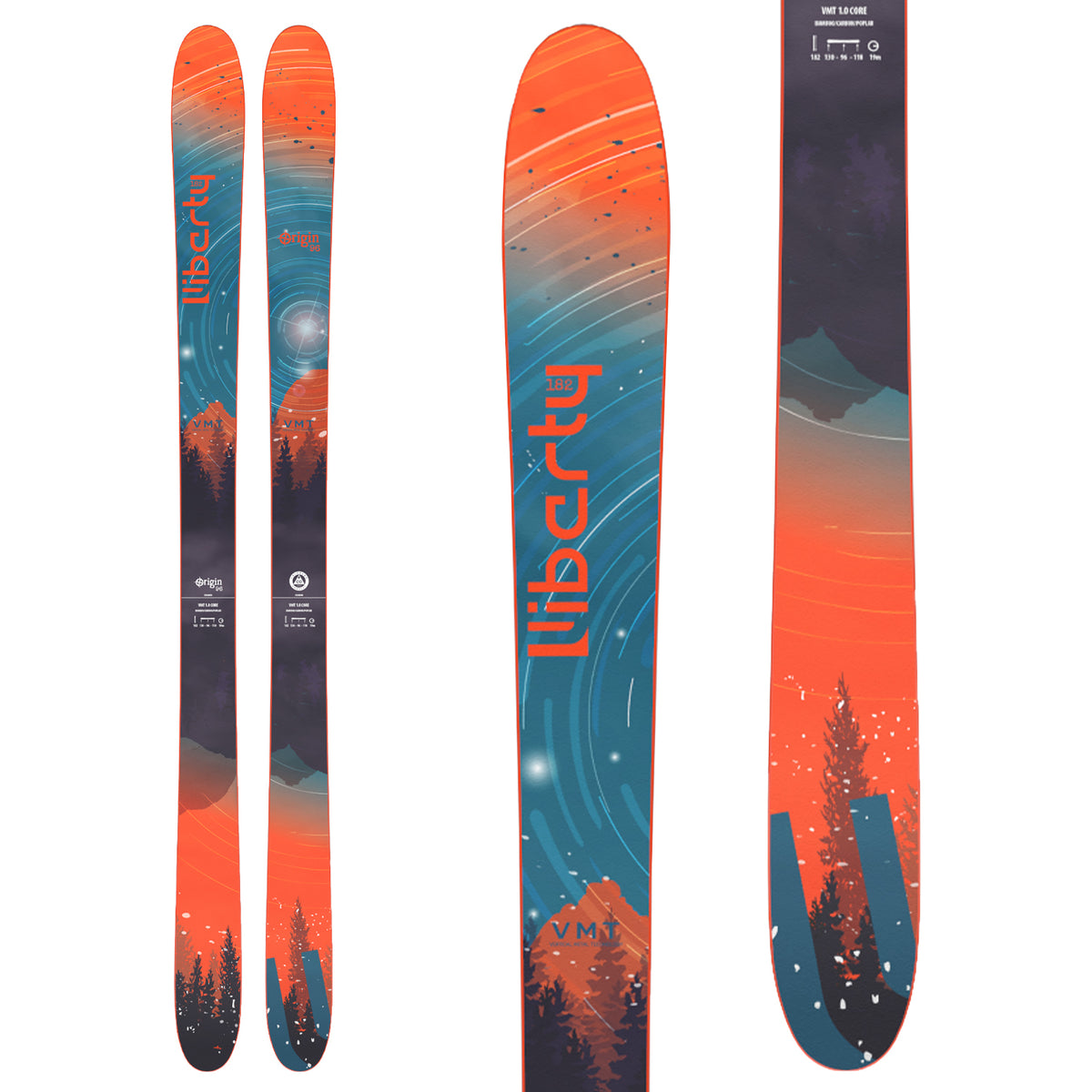 Liberty Origin 96 Skis 2022