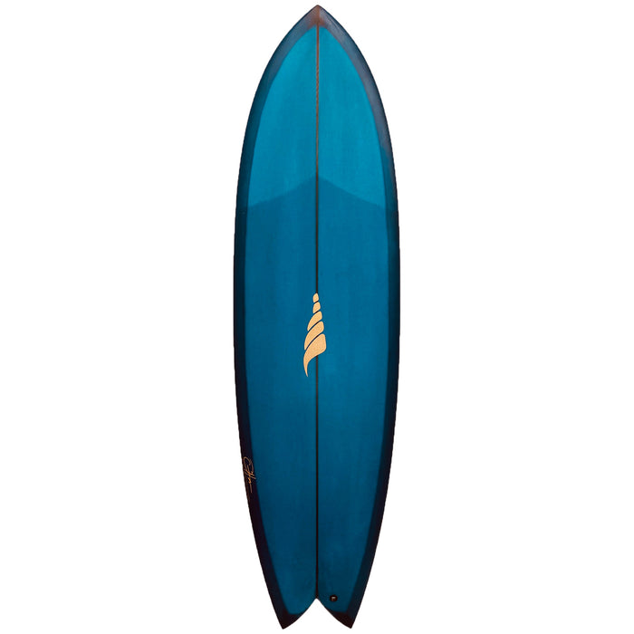 Solid Surf Co Pescador PU FCSII Surfboard Adriatic Sea