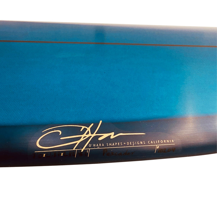 Solid Surf Co Pescador PU FCSII Surfboard Adriatic Sea