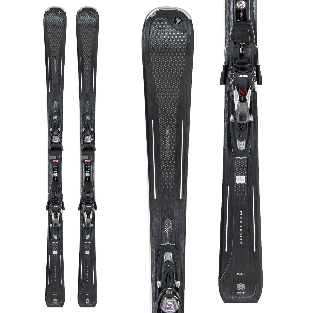 Blizzard Alight 8.2 Ca Skis + TLT 10 Demo Bindings - Women's 2019