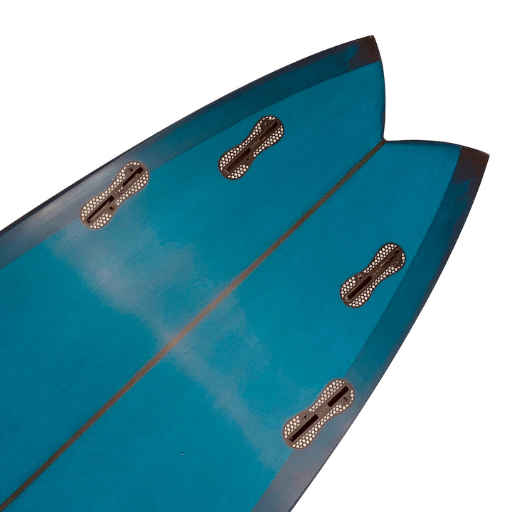 Solid Surf Co Pescador PU FCSII Surfboard Adriatic Sea