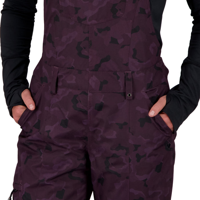 Obermeyer Malta Tall Bib Overalls - Women's Magnetic Camo