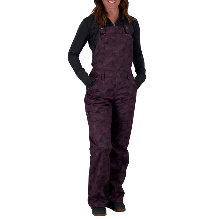 Obermeyer Malta Tall Bib Overalls - Women's Magnetic Camo