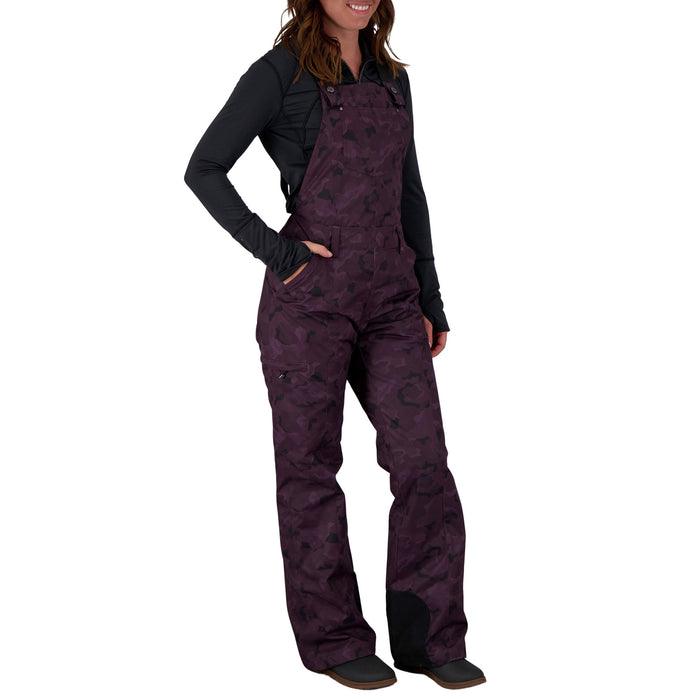 Obermeyer Malta Tall Bib Overalls - Women's Magnetic Camo