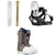 K2 Kandi Snowboard + Kat Snowboard Bindings + Kat Snowboard Boots - Girls' 2022