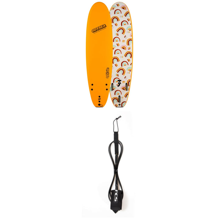 Catch Surf Odysea 7'0" Log x Taj Burrow Surfboard + FCS 7' Reg Classic Leash