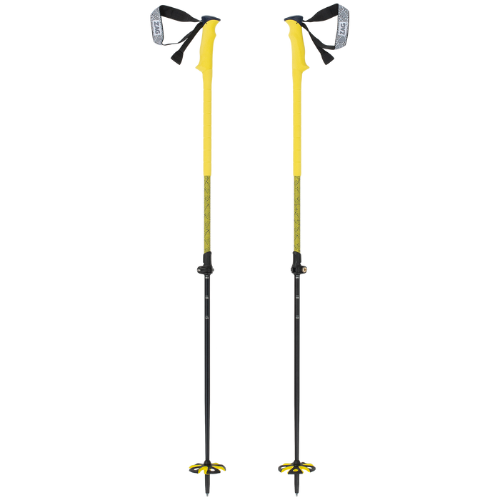 ZAG North Pole Ski Poles 2023 Yellow