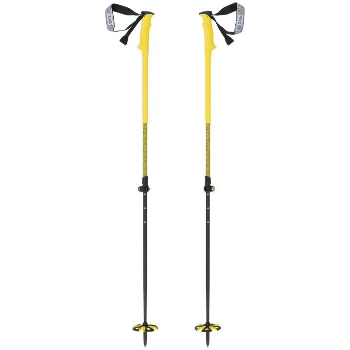 ZAG North Pole Ski Poles 2023 Yellow
