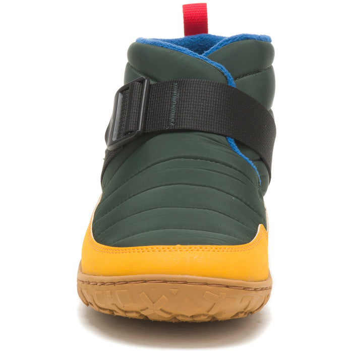 Chaco Ramble Puff Linear Slippers - Men's Blocked Forest Green