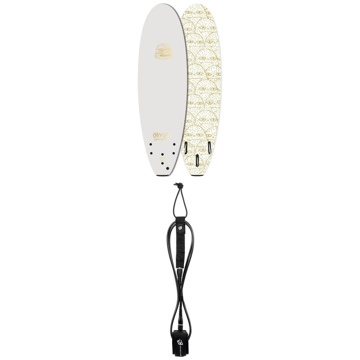 Catch Surf Odysea 6'0" Log x Evan Rossell Surfboard + Creatures of Leisure Icon 6' Surf Leash