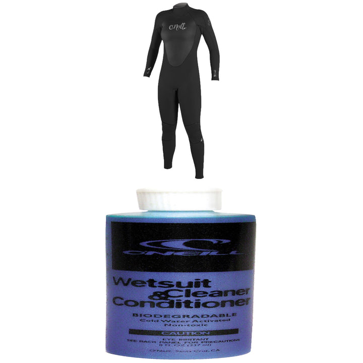O'Neill 4/3 Epic Back Zip Wetsuit - Women's + O'Neill Wetsuit Cleaner