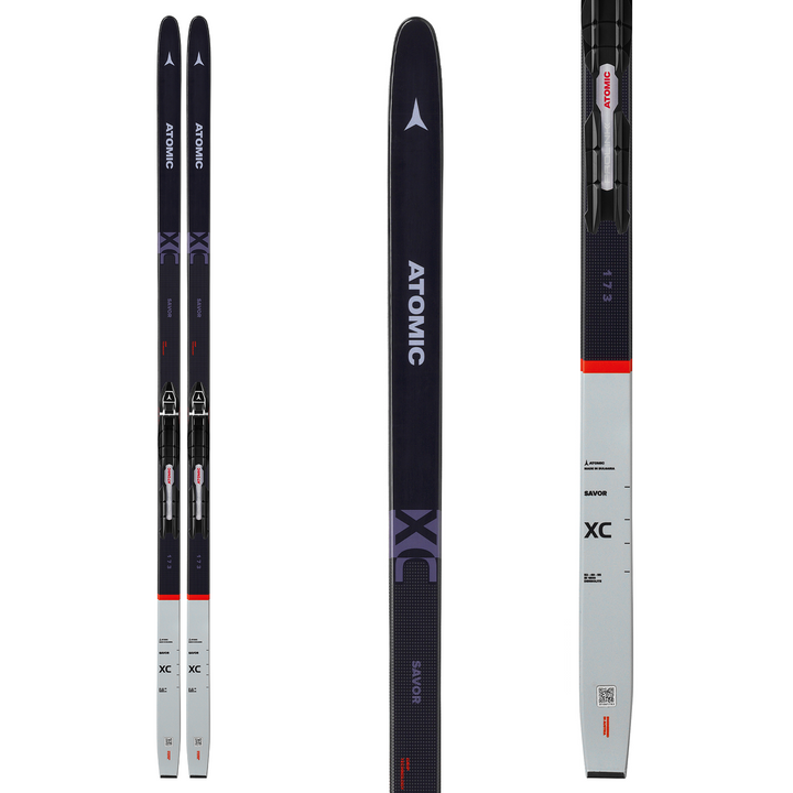 Atomic Savor XC Grip Skis + Prolink Auto Bindings 2023