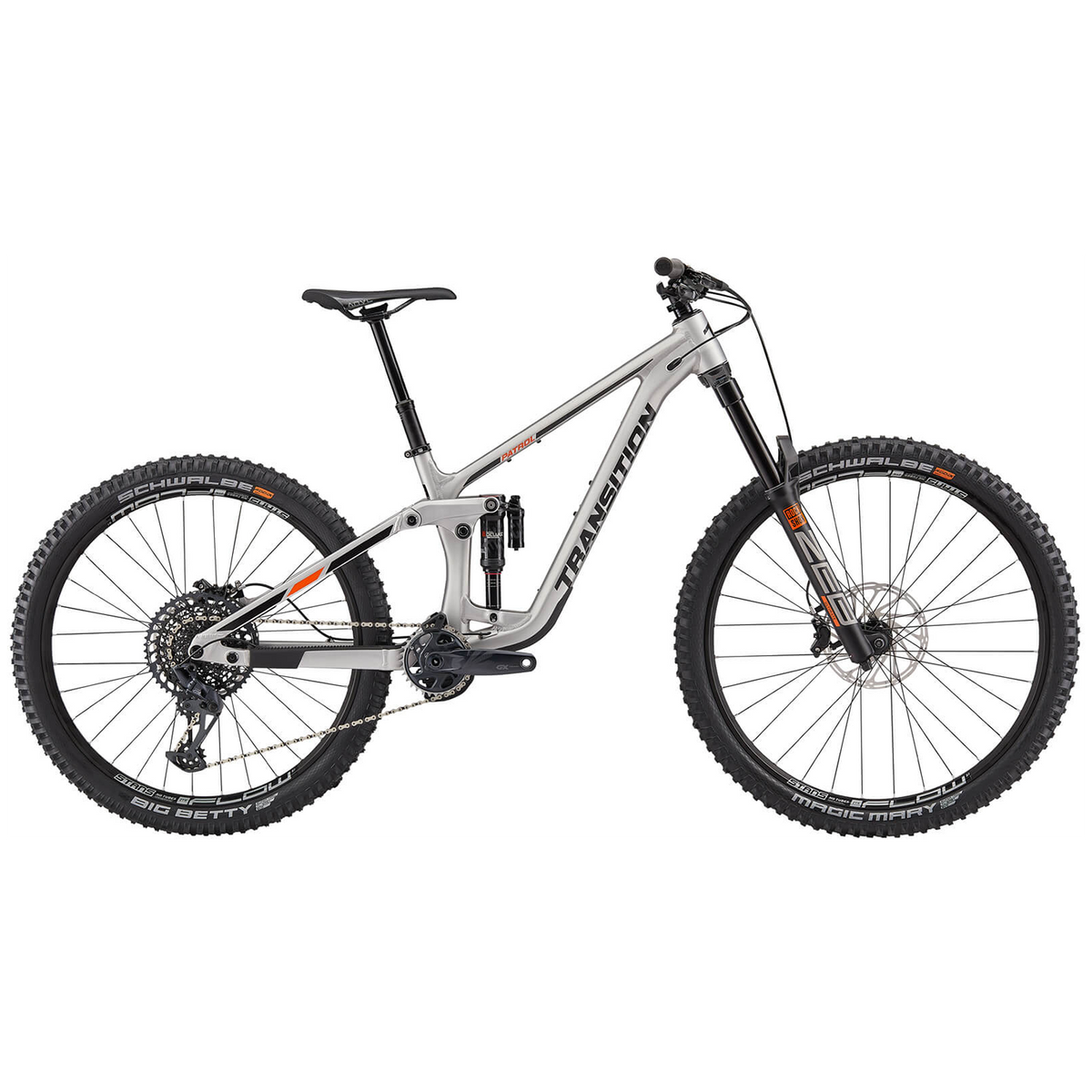 Transition Patrol Alloy GX Complete Mountain Bike 2022 Raw