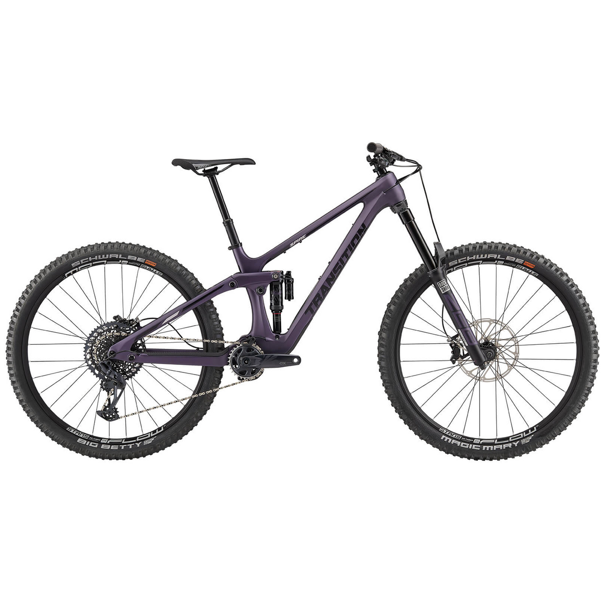 Transition Spire Carbon GX Complete Mountain Bike 2022 Huckleberry