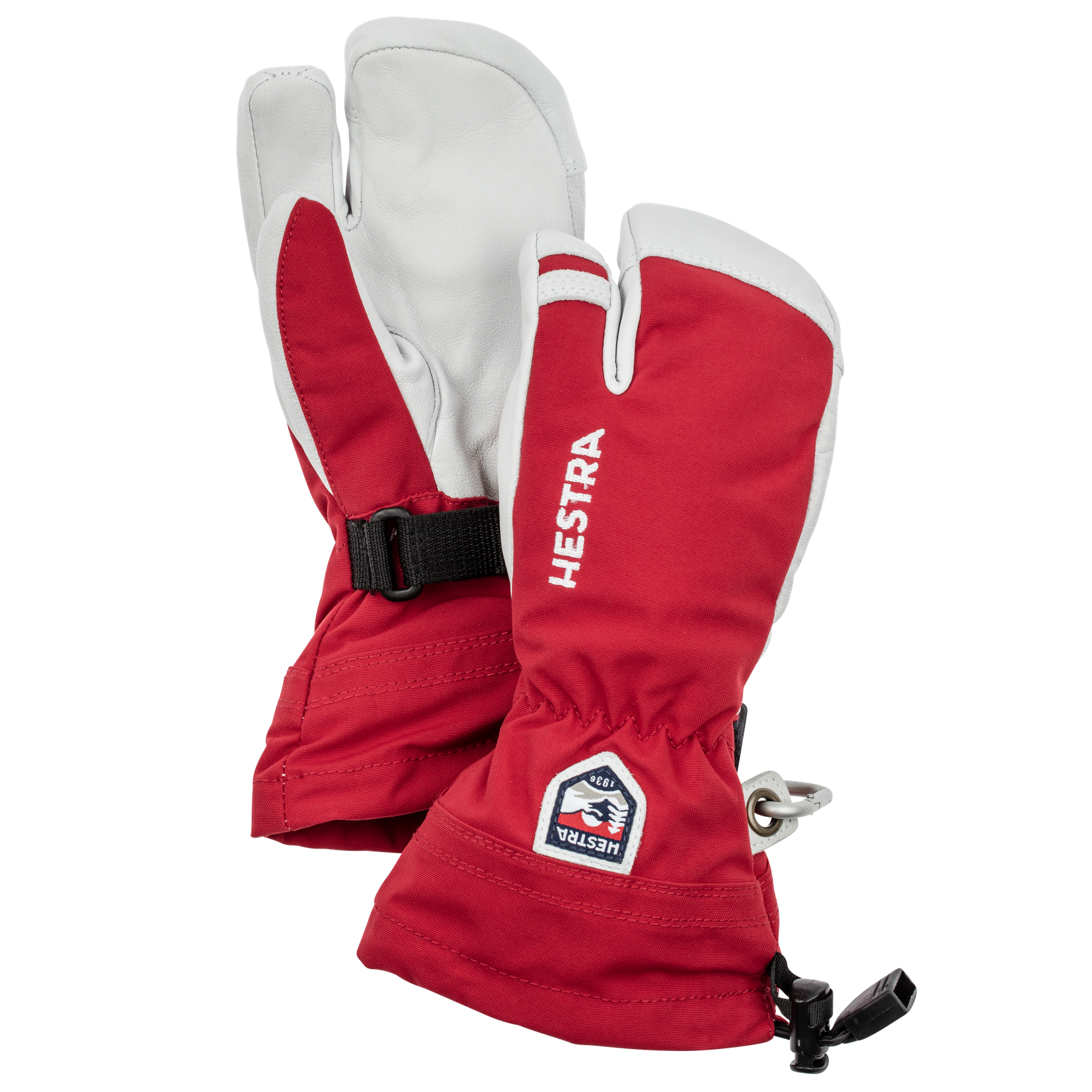 Hestra Army Leather Heli Ski Jr. 3-Finger Mittens - Kids' – evo