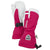 Hestra Army Leather Heli Ski Jr. 3-Finger Mittens - Kids' Fuchsia