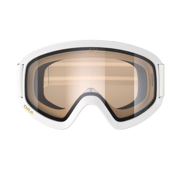 POC Ora Clarity Fabio Edition Goggles Hydrogen White/Gold