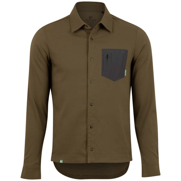 Pearl Izumi Canyon Alpha LS Shirt Dark Olive/Phantom
