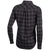 Pearl Izumi Rove LS Shirt - Women's Black / Phantom Plaid