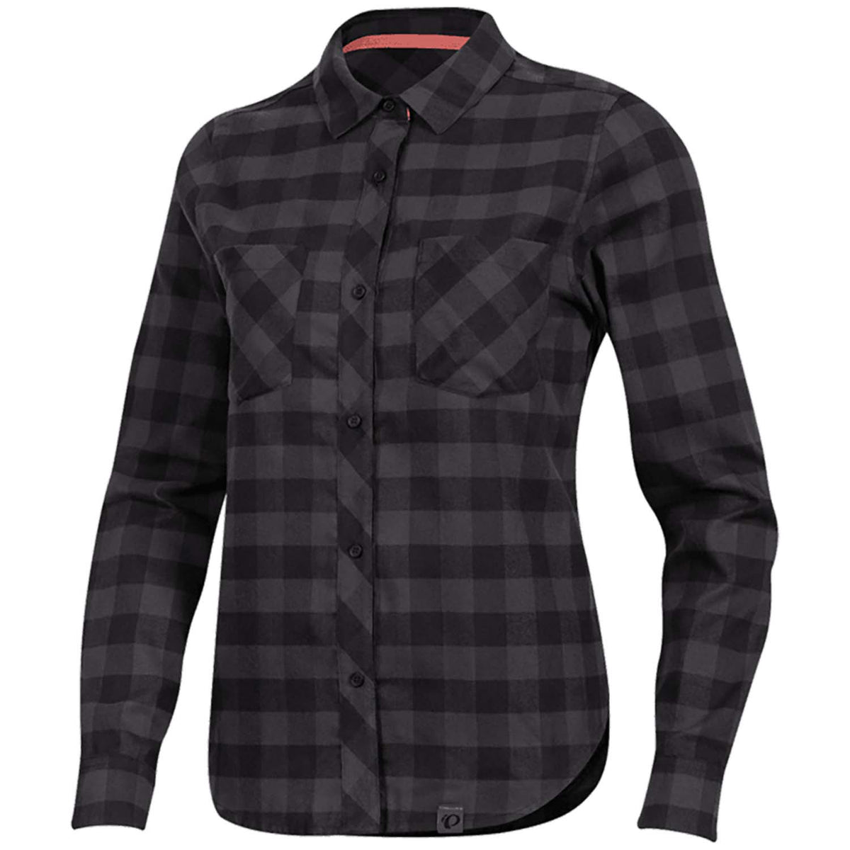 Pearl Izumi Rove LS Shirt - Women's Black / Phantom Plaid