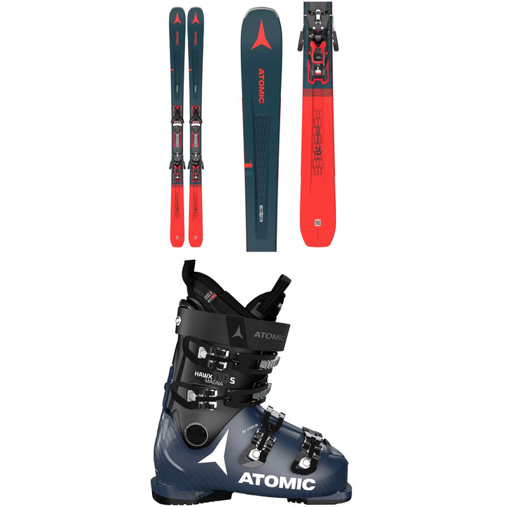 Atomic Vantage 79 Ti Skis + F 12 GW Bindings + Atomic Hawx Magna 110 S Ski Boots 2021
