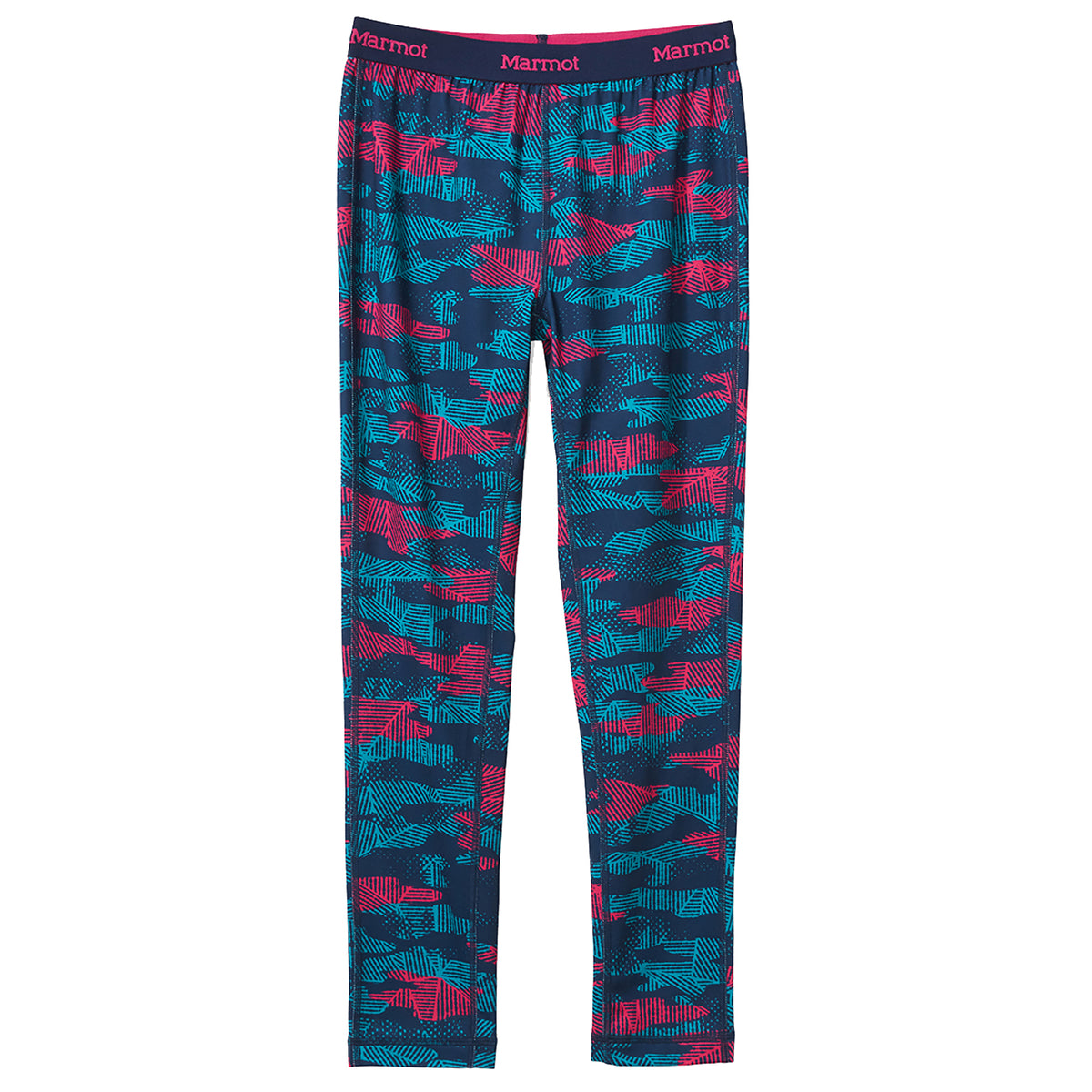 Marmot Harrier Tights - Kids' Very Berry Tech Camo