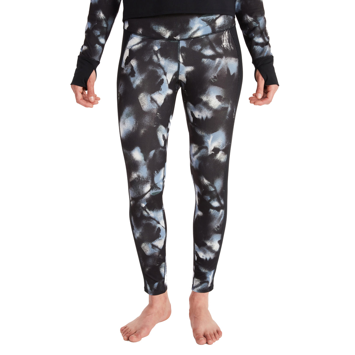 Marmot Base Layer 7/8 Tights - Women's Soltice/Black