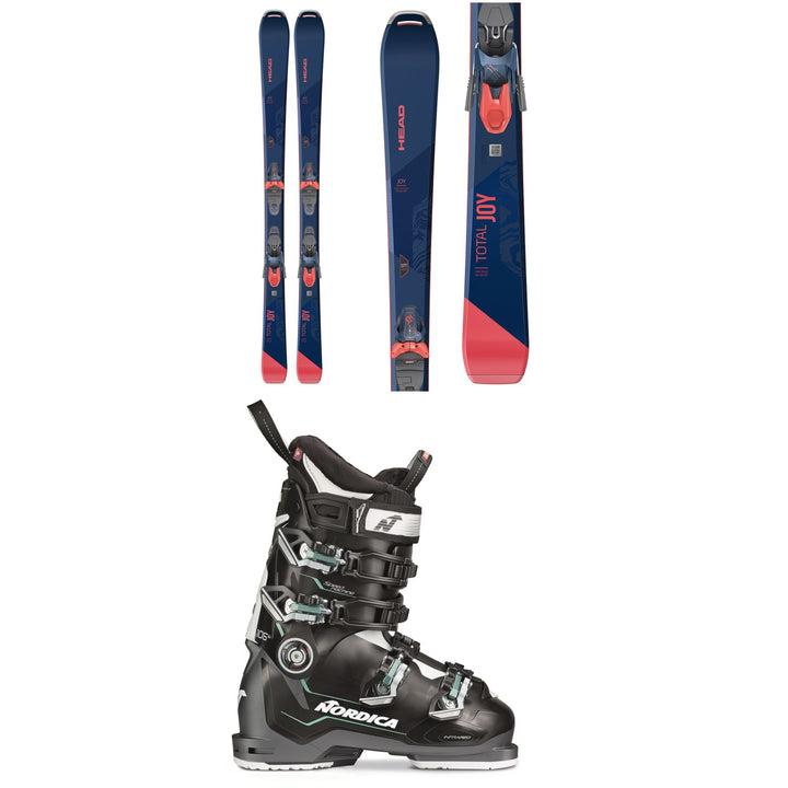 Head Total Joy Skis + Joy 11 GW SLR Bindings + Nordica Speedmachine 105 W Ski Boots - Women's 2021
