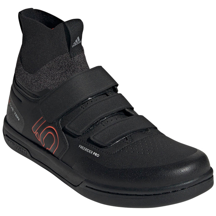 Five Ten Freerider Pro Mid VCS Shoes Core Black/Solar Red/Grey Three