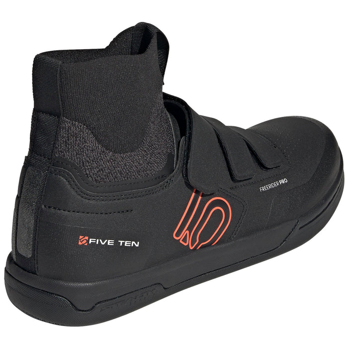 Five Ten Freerider Pro Mid VCS Shoes Core Black/Solar Red/Grey Three