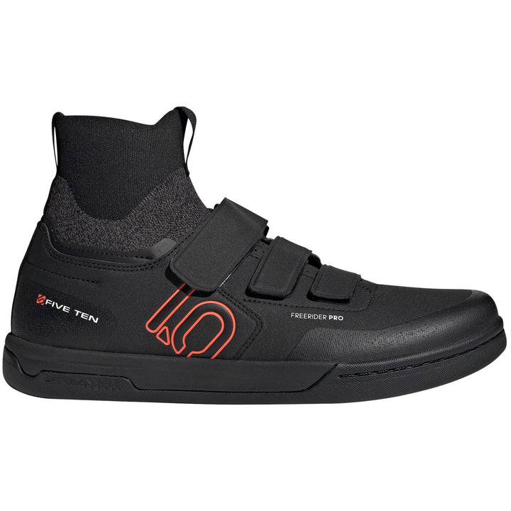 Five Ten Freerider Pro Mid VCS Shoes Core Black/Solar Red/Grey Three