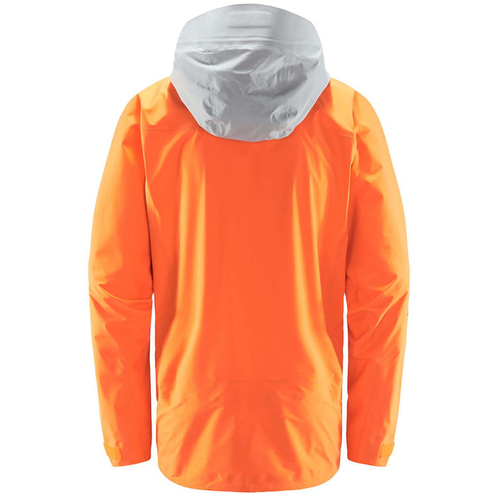 Haglöfs Vassi GORE-TEX Pro Jacket - Men's Flame Orange/Concrete