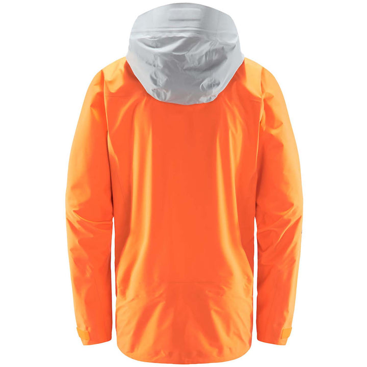 Haglöfs Vassi GORE-TEX Pro Jacket - Men's Flame Orange/Concrete