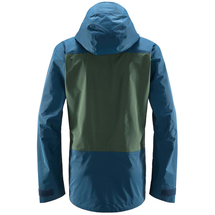 Haglöfs Vassi Touring GORE-TEX Jacket - Men's Fjell Green/Dark Ocean