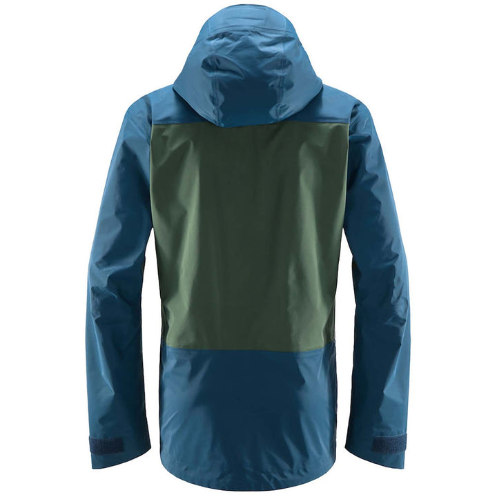 Haglöfs Vassi Touring GORE-TEX Jacket - Men's Fjell Green/Dark Ocean