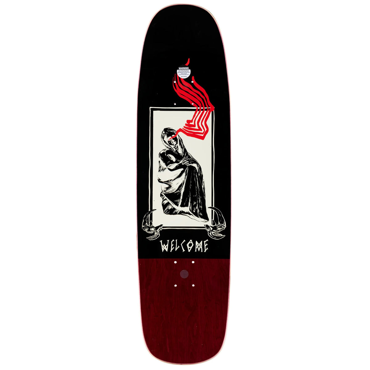 Welcome Unholy Diver on Son of Golem 8.75 Skateboard Deck