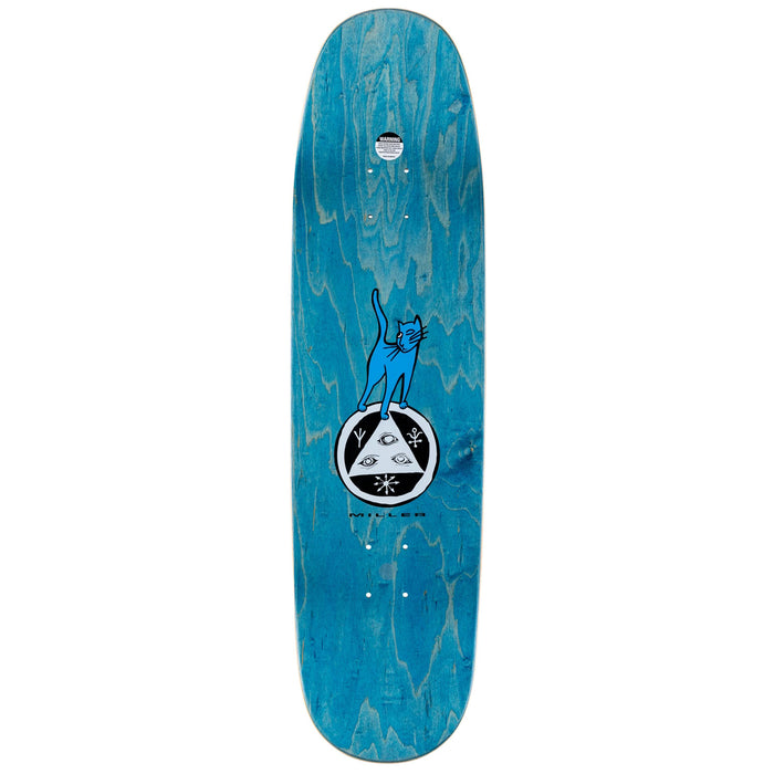 Welcome Miller Left Eye on Catblood 2.0 8.72 Skateboard Deck