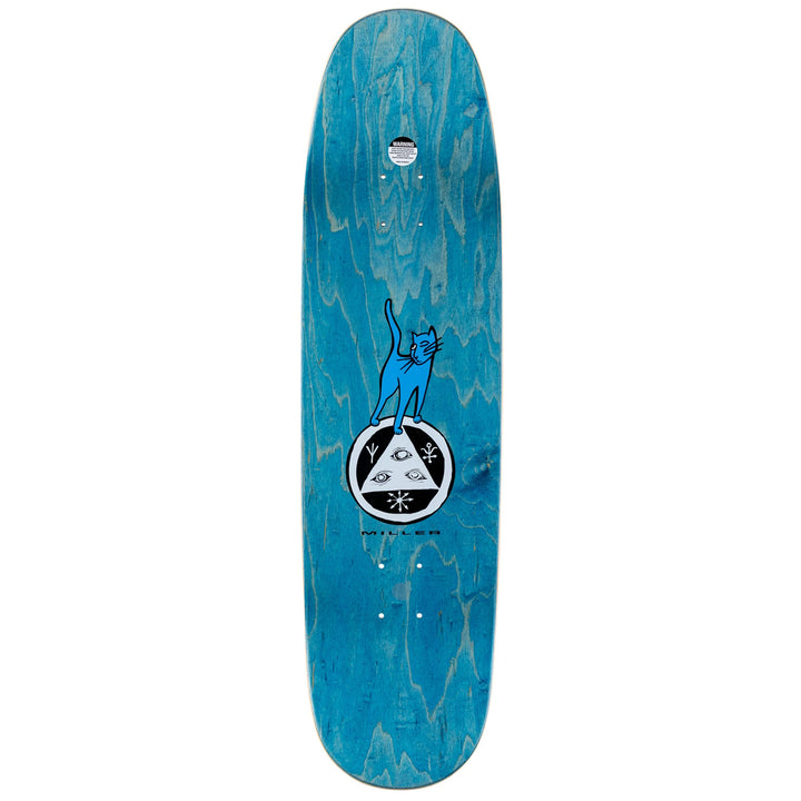 Welcome Miller Left Eye on Catblood 2.0 8.72 Skateboard Deck