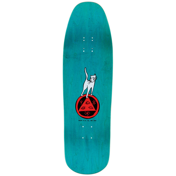 Welcome Miller Lizard on Gaia 9.6 Skateboard Deck
