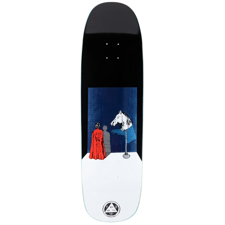 Welcome Haunted Horse on Golem 9.25 Skateboard Deck