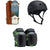 Arbor Oso Foundation Cruiser Skateboard Complete + Pro-Tec The Classic Certified EPS Skateboard Helmet + Street Open Back Skateboard Knee Pads