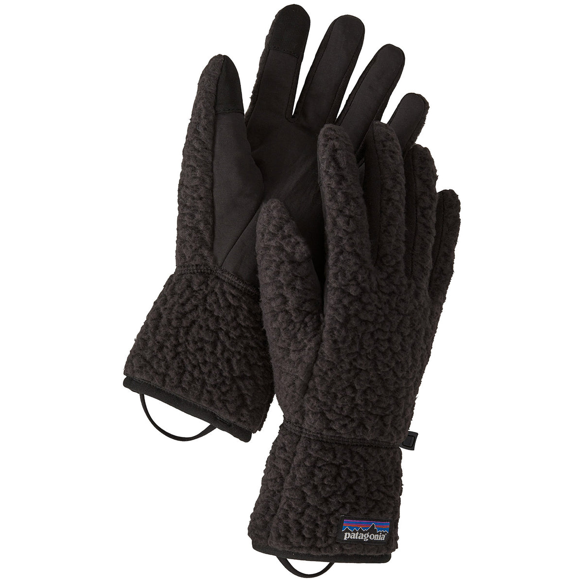 Patagonia Retro Pile Gloves Black