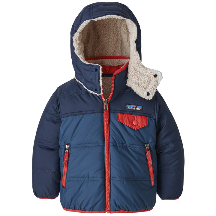 Patagonia Reversible Tribbles Hoodie - Toddlers' Stone Blue