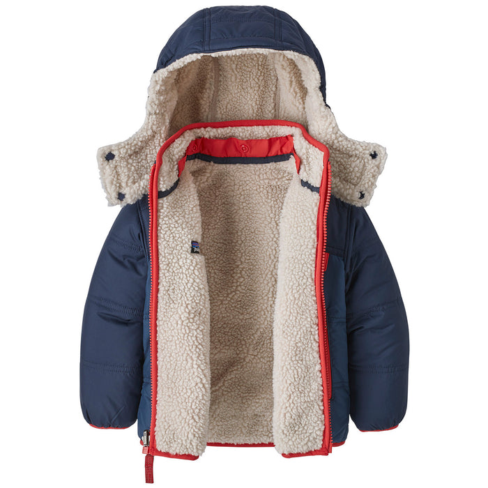 Patagonia Reversible Tribbles Hoodie - Toddlers' Stone Blue