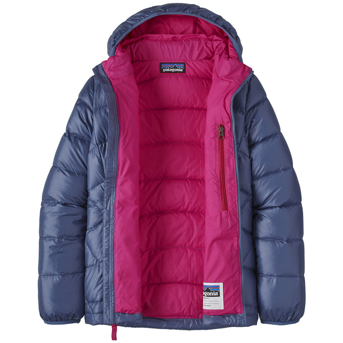 Patagonia Hi-Loft Down Sweater Hoodie - Girls' Current Blue