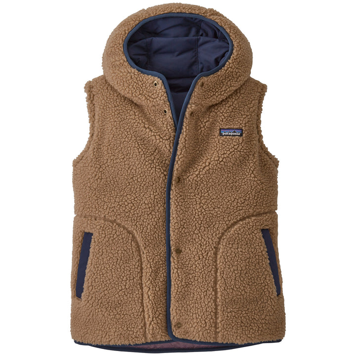 Patagonia Reversible Bivy Hoodie Vest - Kids' Hyssop Purple