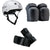 Pro-Tec Classic Skate Skateboard Helmet + Street Open Back Skateboard Knee Pads + Street Skateboard Wrist Pads
